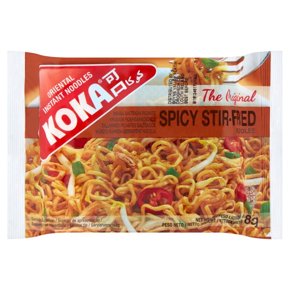 Koka The Original Spicy Stir Fried Oriental Instant Noodles 85g