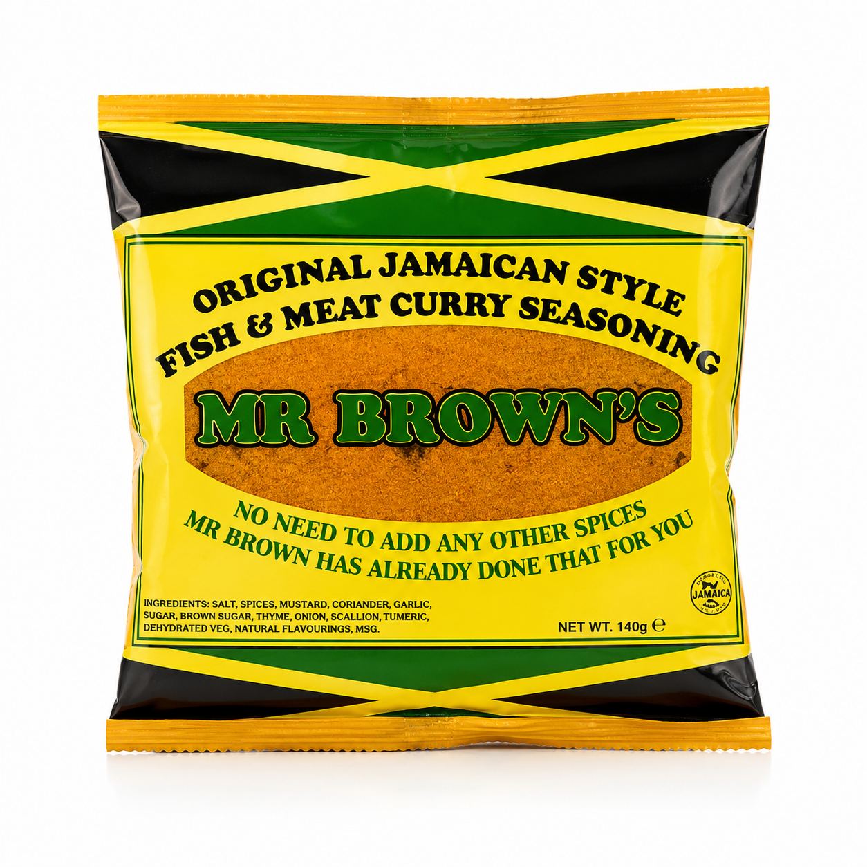Mr Brown's Jamaican Curry Seasoning 140g